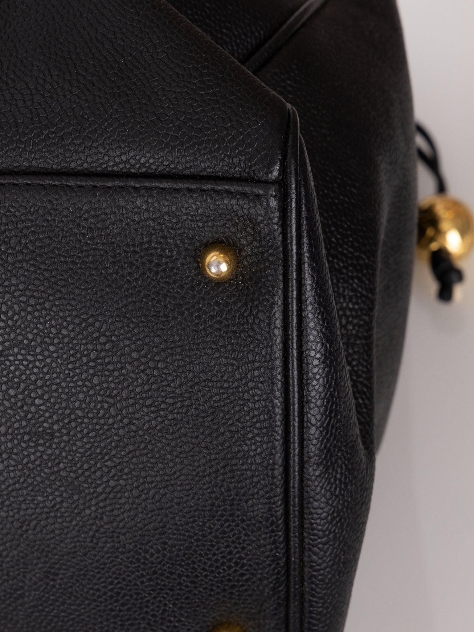 Rare Chanel 1996 Caviar Double - Sided Supermodel Tote - FashioNica