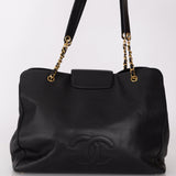 Rare Chanel 1996 Caviar Double - Sided Supermodel Tote - FashioNica