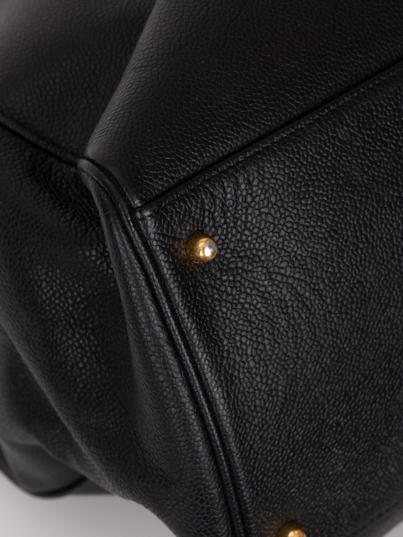 Rare Chanel 1996 Caviar Double - Sided Supermodel Tote - FashioNica