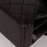 Rare Chanel 1996 Lambskin Double Sided Turnlock Classic Flap Bag 24K GP - FashioNica