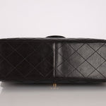 Rare Chanel 1996 Lambskin Double Sided Turnlock Classic Flap Bag 24K GP - FashioNica