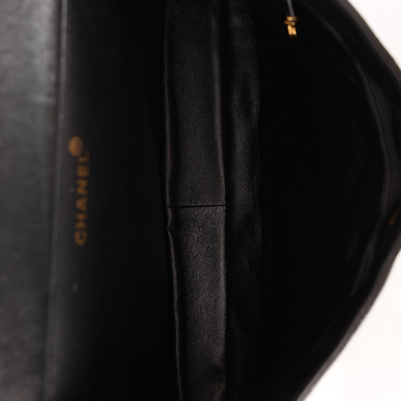Rare Chanel 1996 Lambskin Double Sided Turnlock Classic Flap Bag 24K GP - FashioNica