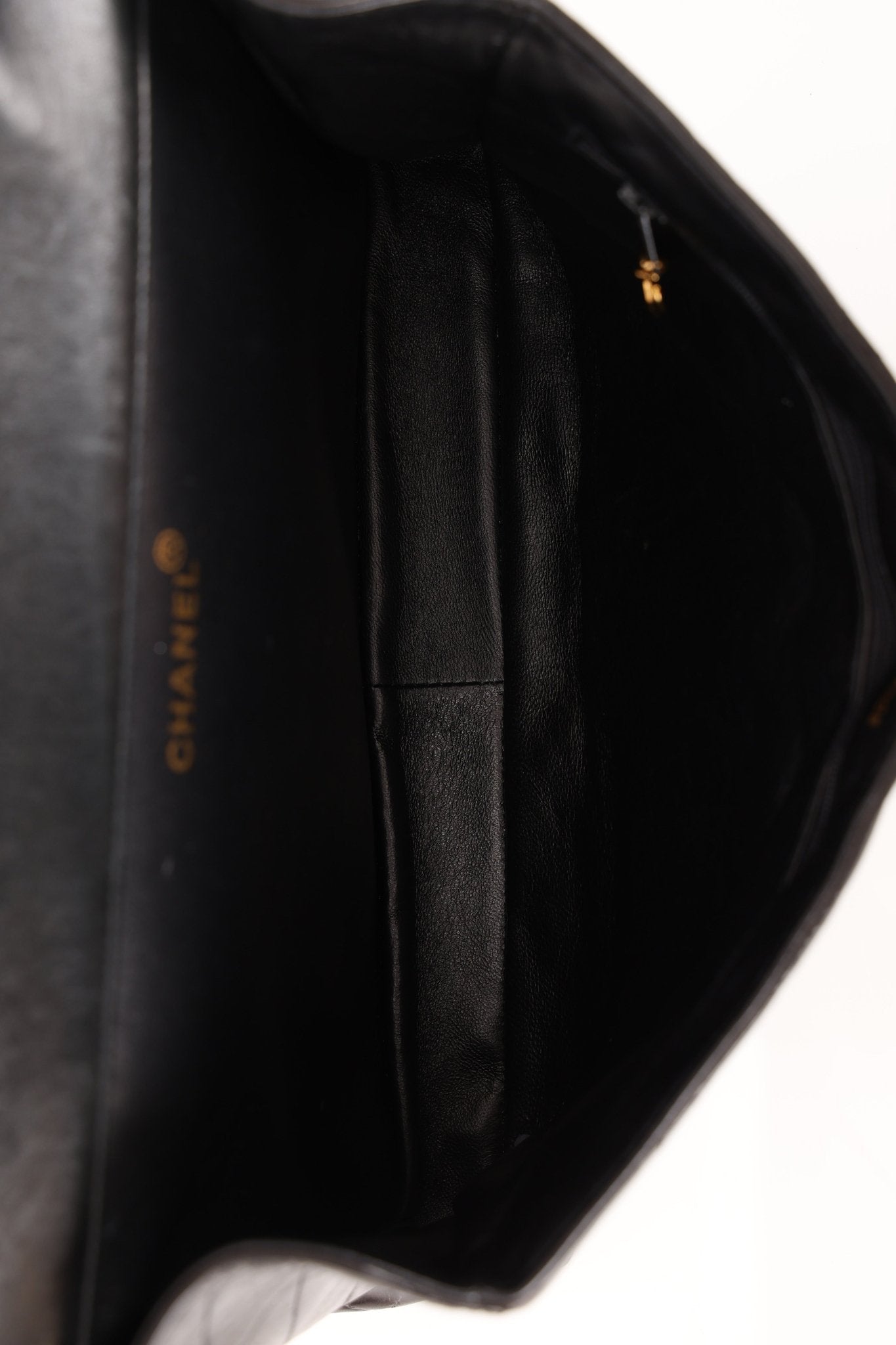 Rare Chanel 1996 Lambskin Double Sided Turnlock Classic Flap Bag 24K GP - FashioNica