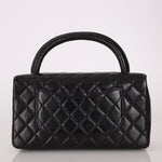 Rare Chanel 1996 Lambskin East West Kelly Top Handle SHW - FashioNica