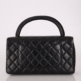 Rare Chanel 1996 Lambskin East West Kelly Top Handle SHW - FashioNica