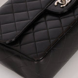 Rare Chanel 1996 Lambskin East West Kelly Top Handle SHW - FashioNica