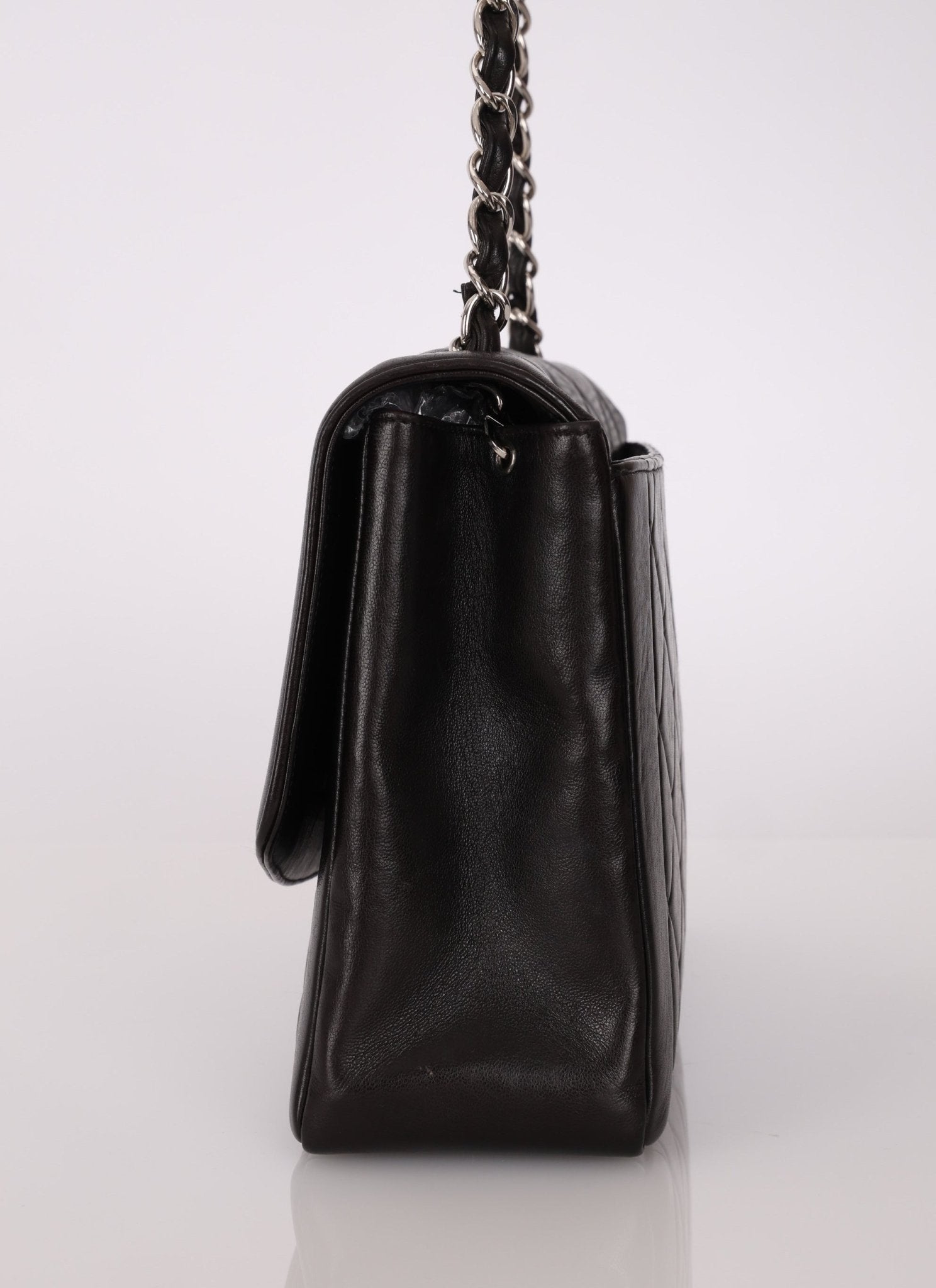 Rare Chanel 1996 Lambskin Large Diana SHW - FashioNica