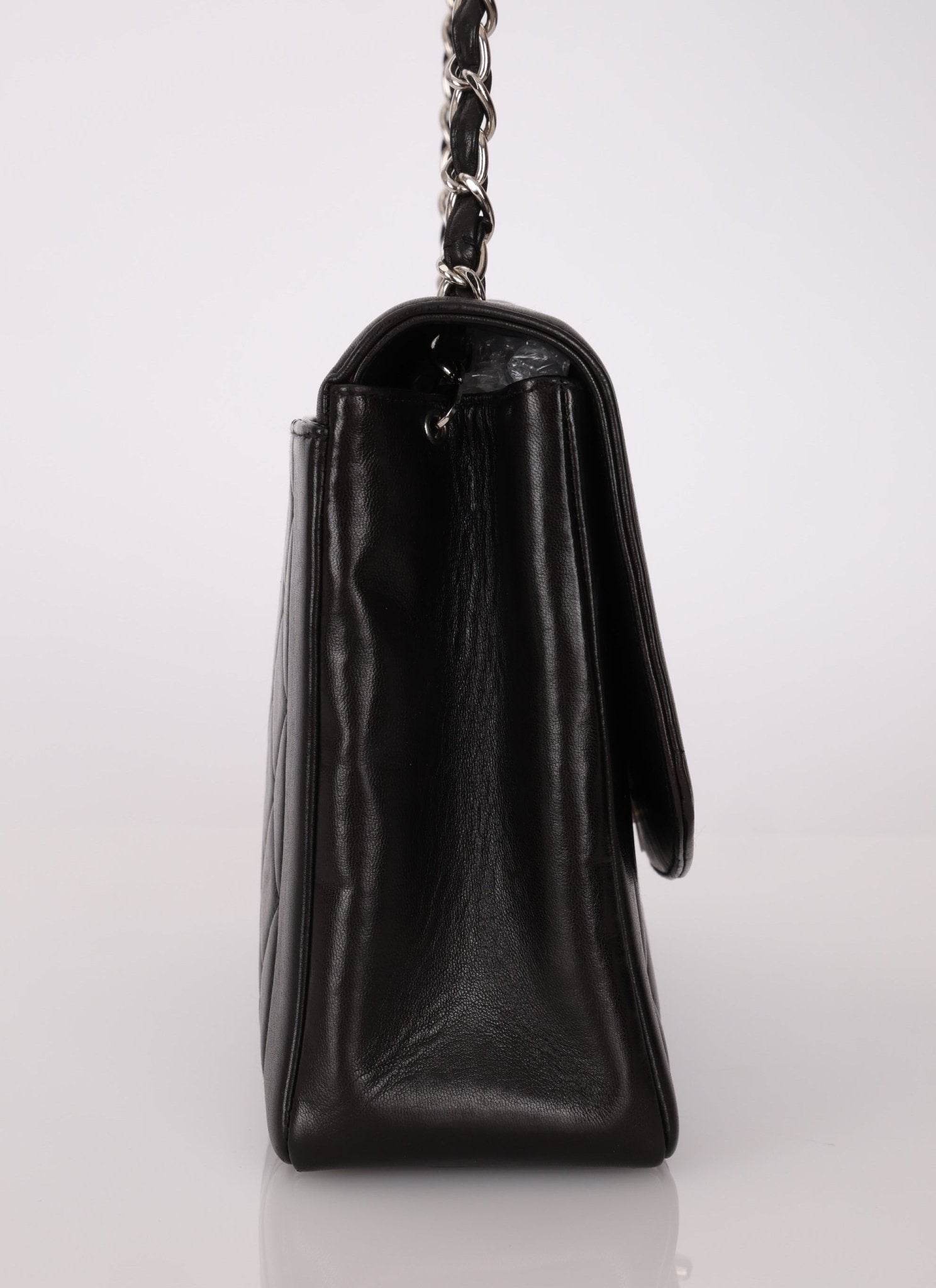 Rare Chanel 1996 Lambskin Large Diana SHW - FashioNica