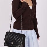 Rare Chanel 1996 Lambskin Large Diana SHW - FashioNica