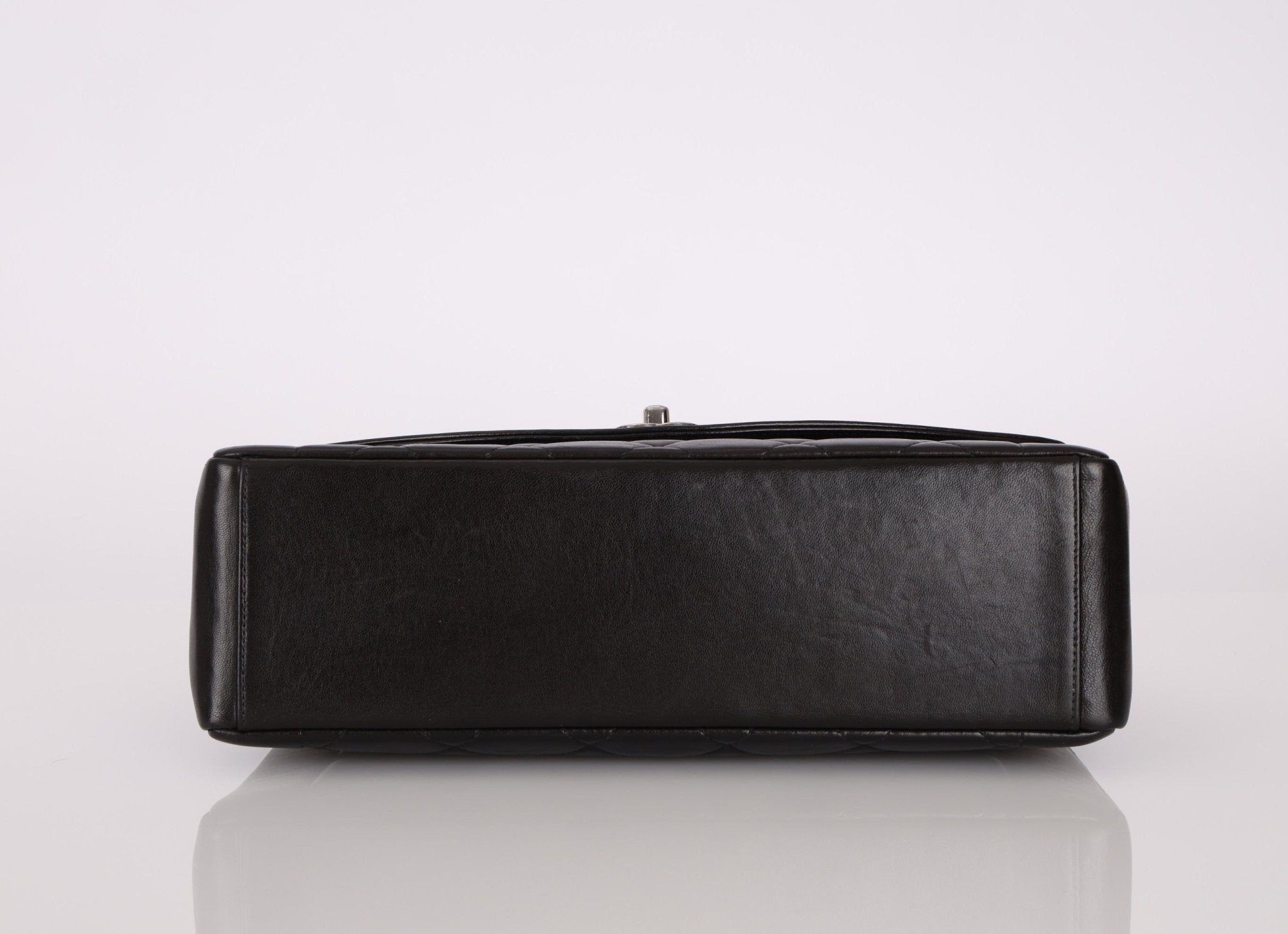 Rare Chanel 1996 Lambskin Large Diana SHW - FashioNica