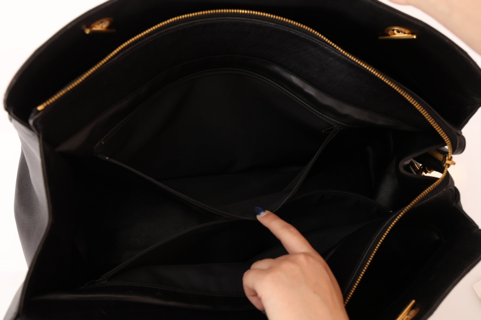 Rare Chanel 1996 Lambskin Supermodel XL Tote - FashioNica