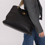 Rare Chanel 1996 Lambskin Supermodel XL Tote - FashioNica