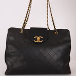 Rare Chanel 1996 Lambskin Supermodel XL Tote - FashioNica