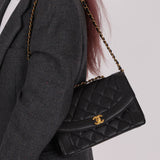 Rare Chanel 1997 Caviar Medium Diana - FashioNica