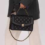 Rare Chanel 1997 Caviar Medium Diana - FashioNica