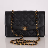 Rare Chanel 1997 Caviar Medium Diana - FashioNica