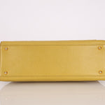 Rare Chanel 1997 Chartreuse Caviar Turnlock Zip Tote 24K GP - FashioNica