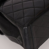 Rare Chanel 1997 Lambskin Turnlock Double - Sided Kelly Shoulder Bag 24k GP - FashioNica