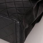 Rare Chanel 1997 Lambskin Turnlock Double - Sided Kelly Shoulder Bag 24k GP - FashioNica