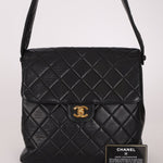 Rare Chanel 1997 Lambskin Turnlock Double - Sided Kelly Shoulder Bag 24k GP - FashioNica