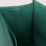 Rare Chanel 1997 Turquoise Caviar Kelly Bag 24K GP - FashioNica