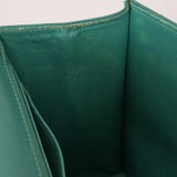 Rare Chanel 1997 Turquoise Caviar Kelly Bag 24K GP - FashioNica