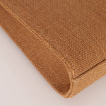 Rare Chanel 1998 Burlap XL Turnlock Briefcase 24k GP - FashioNica