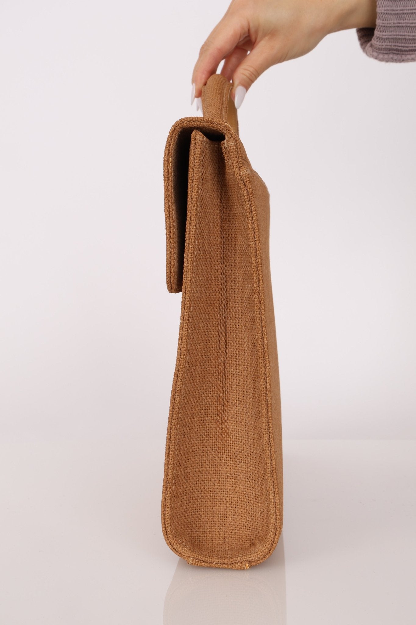 Rare Chanel 1998 Burlap XL Turnlock Briefcase 24k GP - FashioNica