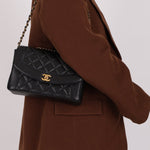 Rare Chanel 1998 Caviar Medium Diana - FashioNica