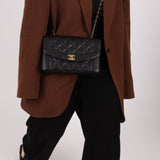 Rare Chanel 1998 Caviar Medium Diana - FashioNica