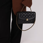 Rare Chanel 1998 Caviar Medium Diana - FashioNica