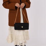 Rare Chanel 2000 Ponyhair Coco East West Half Flap - FashioNica