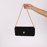 Rare Chanel 2000 Ponyhair Coco East West Half Flap - FashioNica