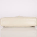 Rare Chanel 2002 Iridescent Caviar Turnlock Single Flap Bag 24k GP - FashioNica