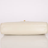 Rare Chanel 2002 Iridescent Caviar Turnlock Single Flap Bag 24k GP - FashioNica