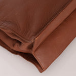 Rare Chanel 2003 Whipstitch Wood Top Handle Tote - FashioNica