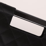 Rare Chanel 2004 Wood Handle Black Satin Mini Tote - FashioNica