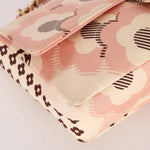 Rare Chanel 2005 Satin Camellia Classic Flap - FashioNica