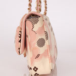 Rare Chanel 2005 Satin Camellia Classic Flap - FashioNica