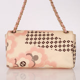 Rare Chanel 2005 Satin Camellia Classic Flap - FashioNica
