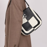 Rare Chanel 2006 Black and White Art Tote - FashioNica