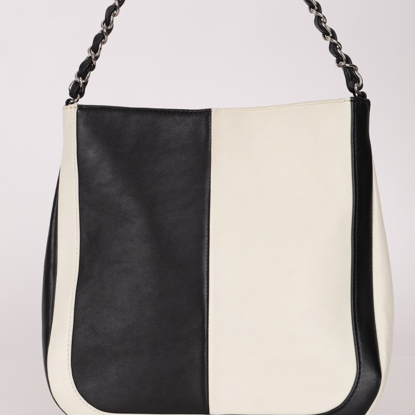 Rare Chanel 2006 Black and White Art Tote - FashioNica
