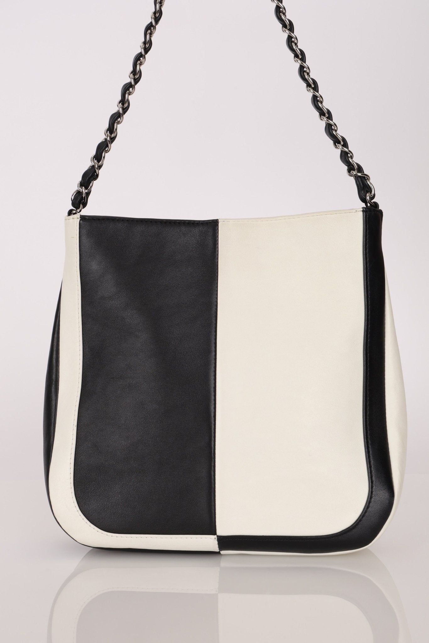 Rare Chanel 2006 Black and White Art Tote - FashioNica