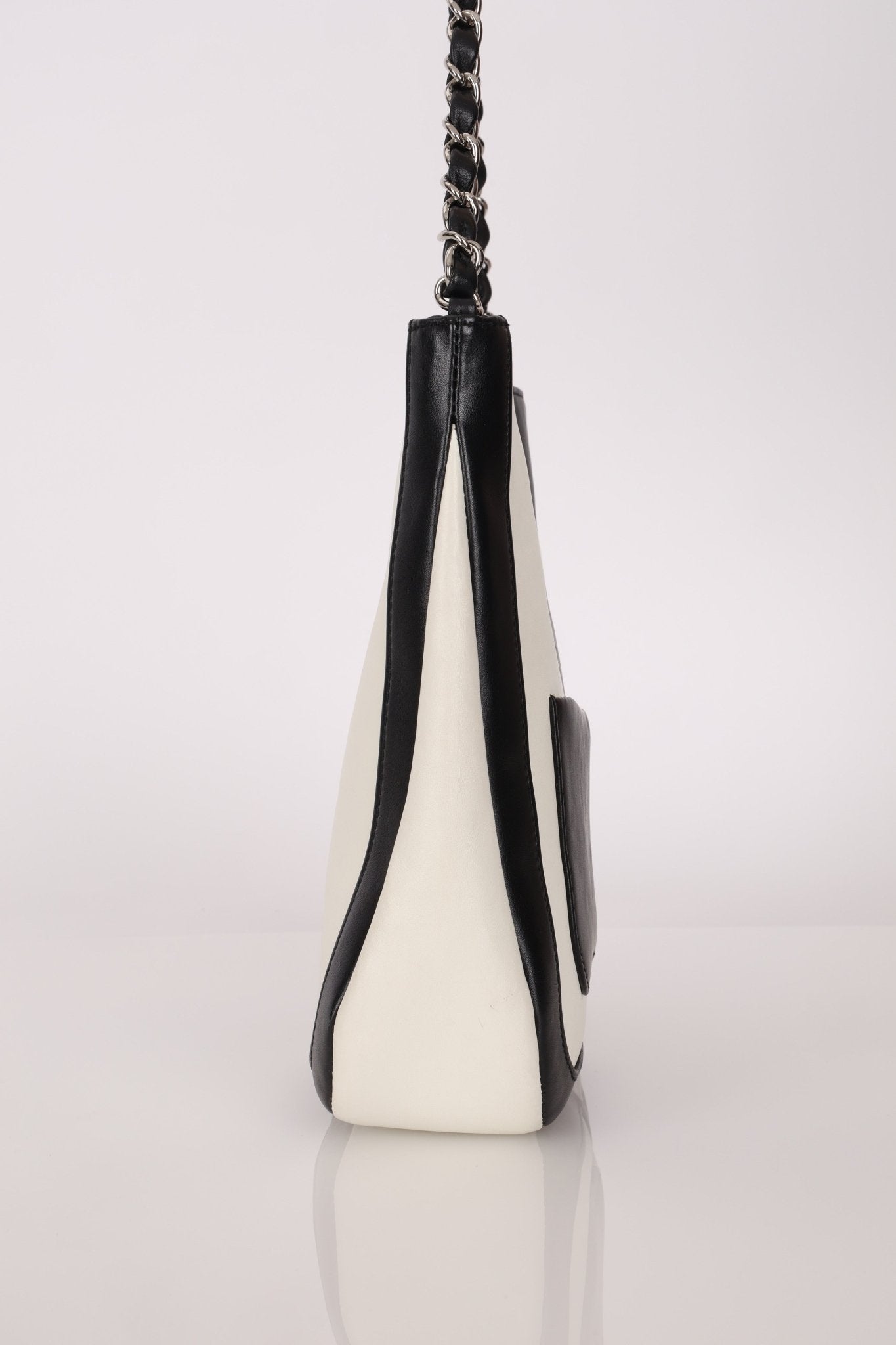 Rare Chanel 2006 Black and White Art Tote - FashioNica