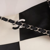 Rare Chanel 2006 Black and White Art Tote - FashioNica