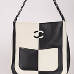 Rare Chanel 2006 Black and White Art Tote - FashioNica
