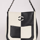 Rare Chanel 2006 Black and White Art Tote - FashioNica