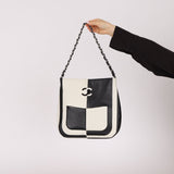 Rare Chanel 2006 Black and White Art Tote - FashioNica