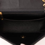Rare Chanel 2008 Caviar Mini Square Flap 24K GP - FashioNica