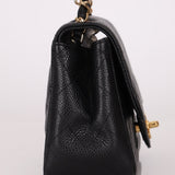 Rare Chanel 2008 Caviar Mini Square Flap 24K GP - FashioNica